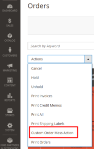 How to Add Custom Mass Action in Order Grid in Magento 2